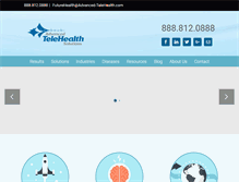 Tablet Screenshot of advanced-telehealth.com